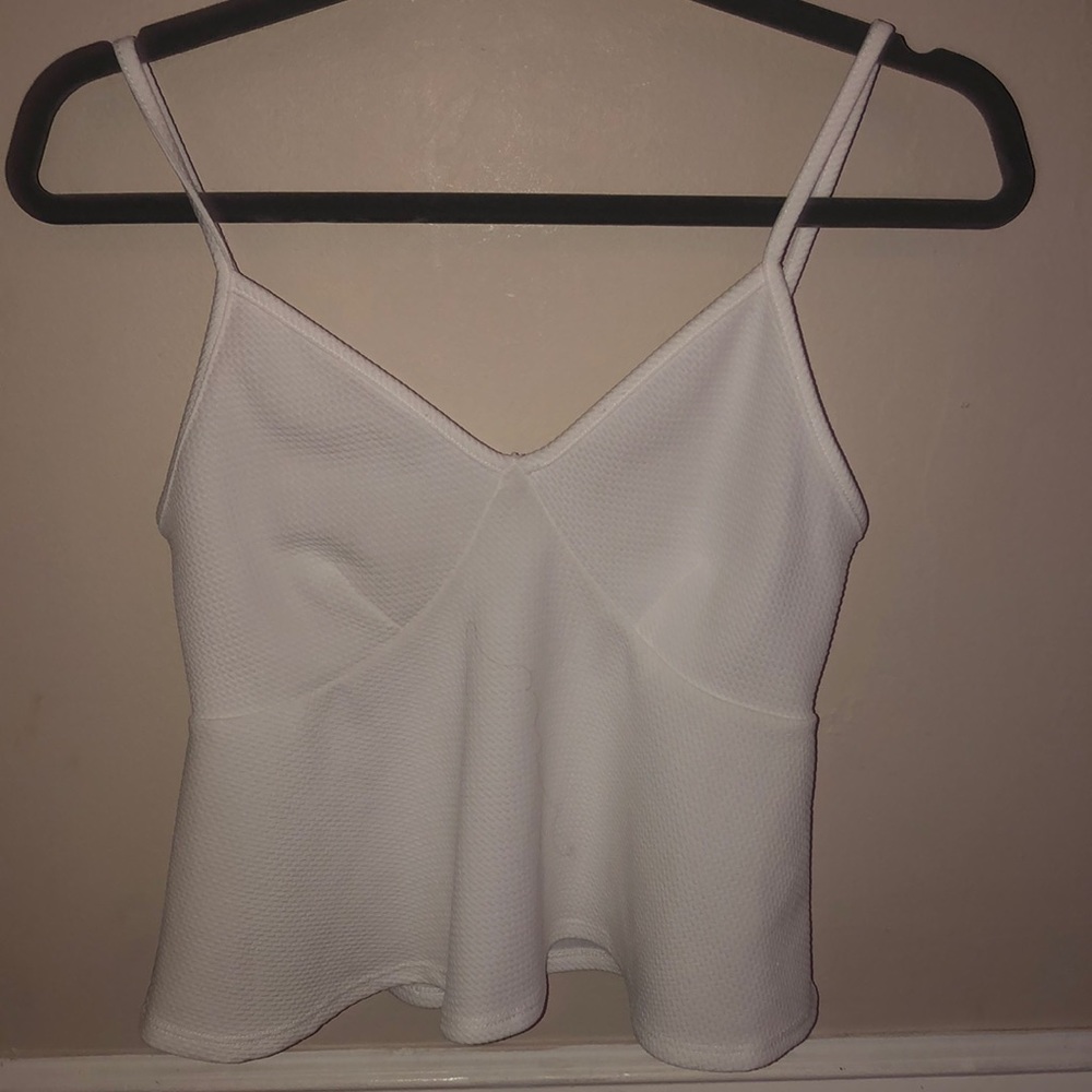 White tank top